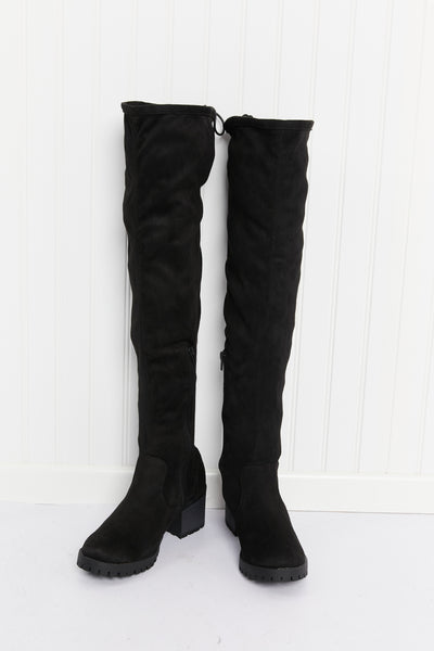 Legend Autumn in the City Drawstring Over-The-Knee Boots