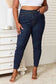 Judy Blue Full Size High Waist Pocket Embroidered Skinny Jeans